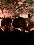 Edgar Degas At the Ballet oil on canvas